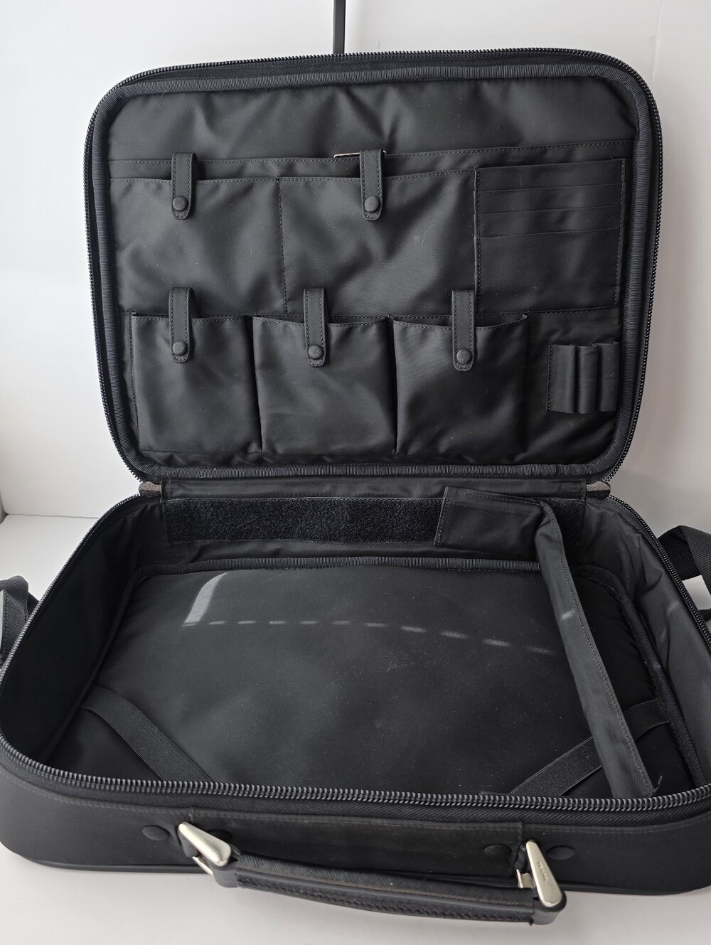 Authentic Prada Black Nylon 2-Way Briefcase/Laptop Bag - Picture 9 of 16